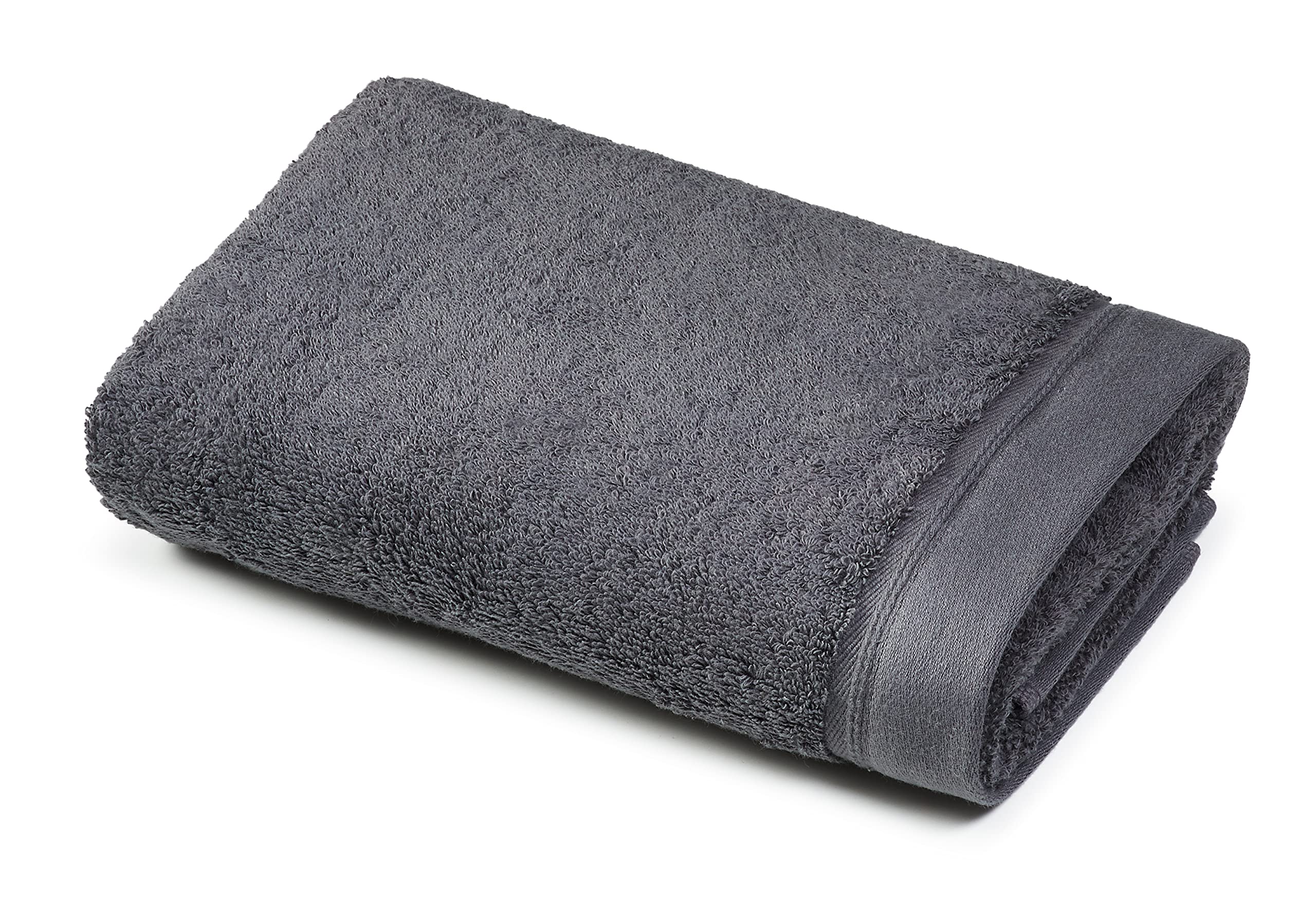 Sowel® Premium Hand Towel 50 x 100 cm, 100% Organic Cotton, Made in Portugal, Anthracite