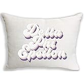 Sorority Shop Delta Phi Epsilon Pillow – Retro Design, 12" x 16" Lumbar Pillow Sorority