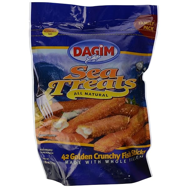 Dagim, Whole Fillet Fish Sticks in Bag, 25 oz (Frozen)