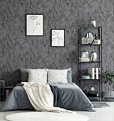Arthouse Carrara Marble Charcoal Wallpaper 10.05m x 0.53m Grey Roll view 3