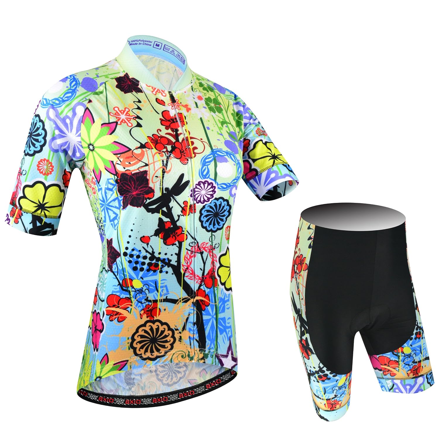 Abbigliamento da Ciclismo Traspirante e Asciugatura Rapida per Bici da  Corsa Bici da Strada Magliette da Ciclismo da Donna lencicol Sport e tempo  libero Ciclismo