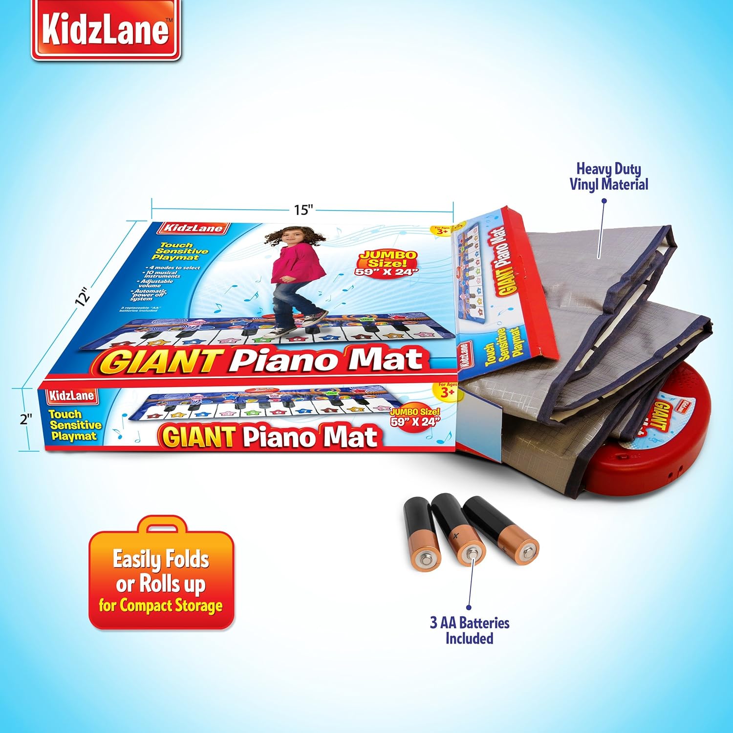 kidzlane floor piano mat