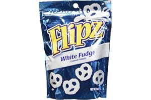 Flipz White Fudge Pretzels, 5oz (Pack of 1)