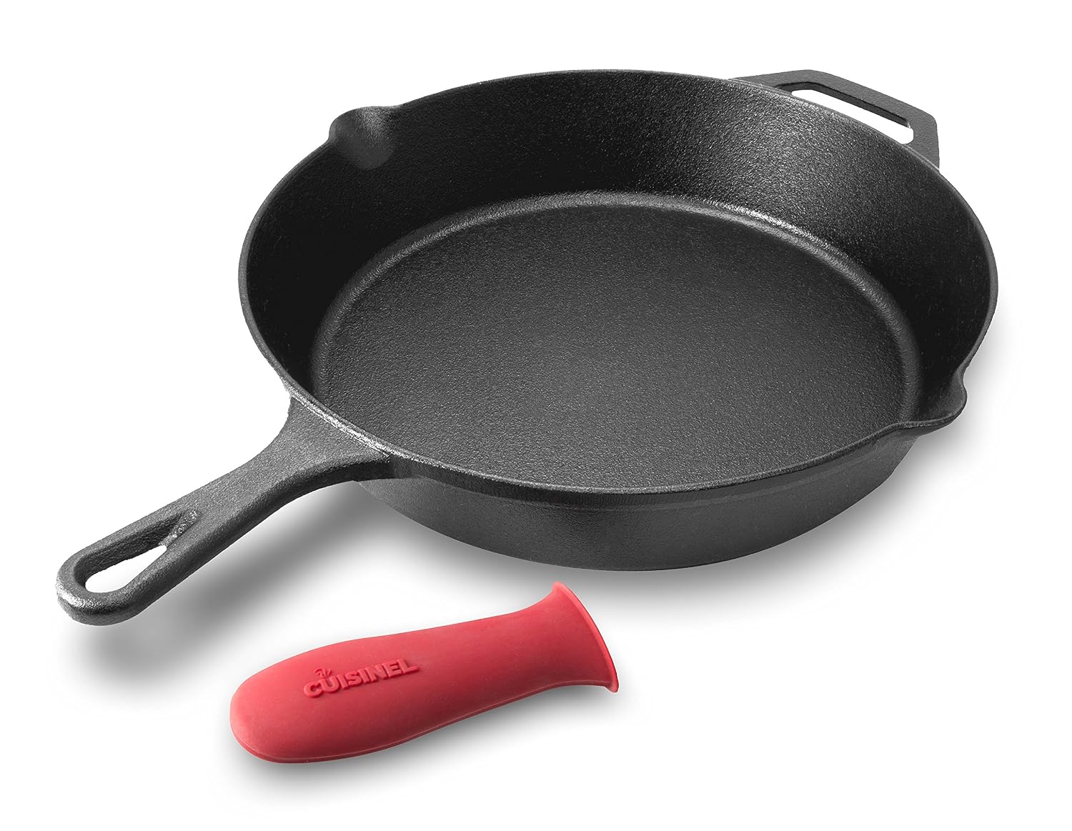 thumbnail image 2 of Brizoll 10-Inch Square Cast Iron Grill Pan With Removable Handle – Made In Ukraine, Non-Stick, Oven Safe 2 of 3