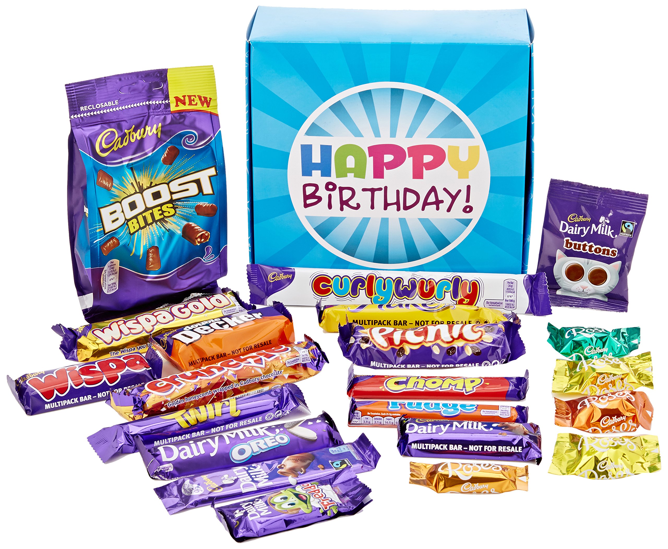 Cadbury Gift Pack For Birthday The Ultimate Cadbury Selection Happy Birthday Gift Box - By Moreton