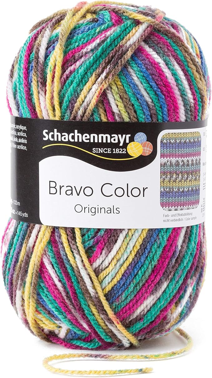 Schachenmayr Bravo Handstrickgarn – 100% Polyacryl, Flieder, 133 M / 50 G