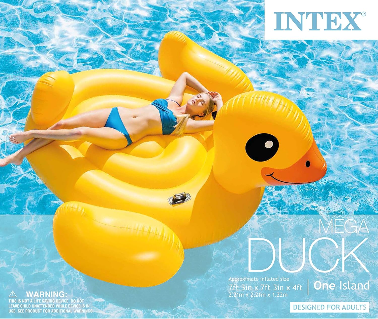 mega duck float