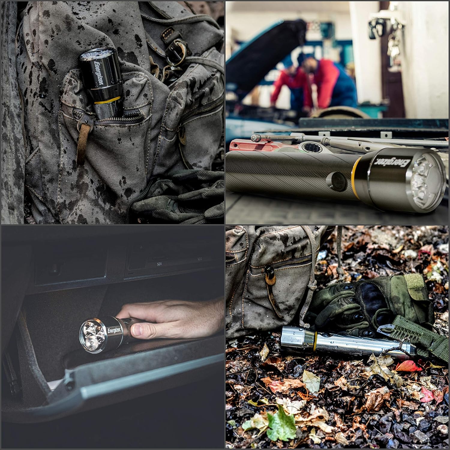 Energizer LED Metal Flashlight, 1300 Lumens: Sports & Outdoors