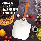 Deer & Oak 12 Inch Pizza Peel Wooden Aluminum Foldable Paddle view 4