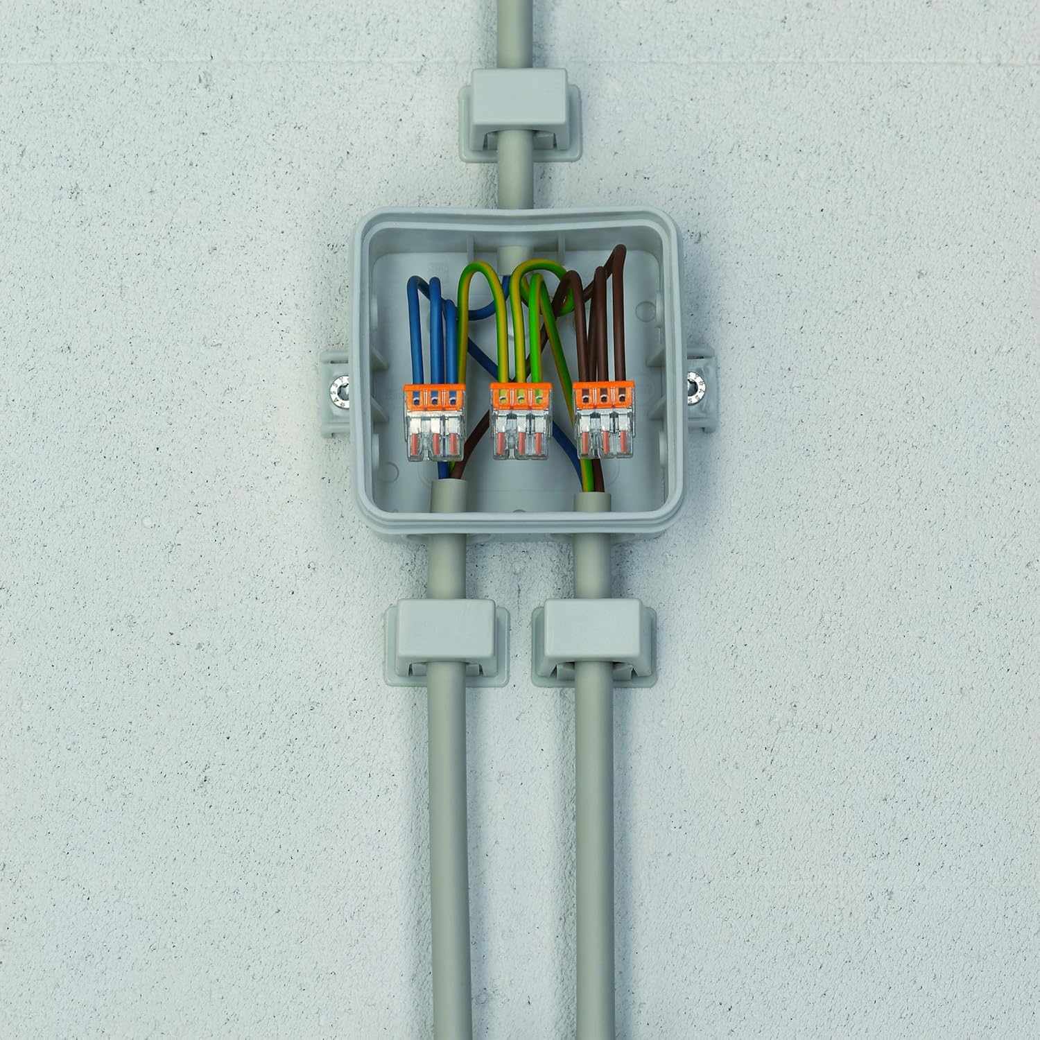 WAGO connection terminals 2273-203, Orange, 100 Pieces - Image 4