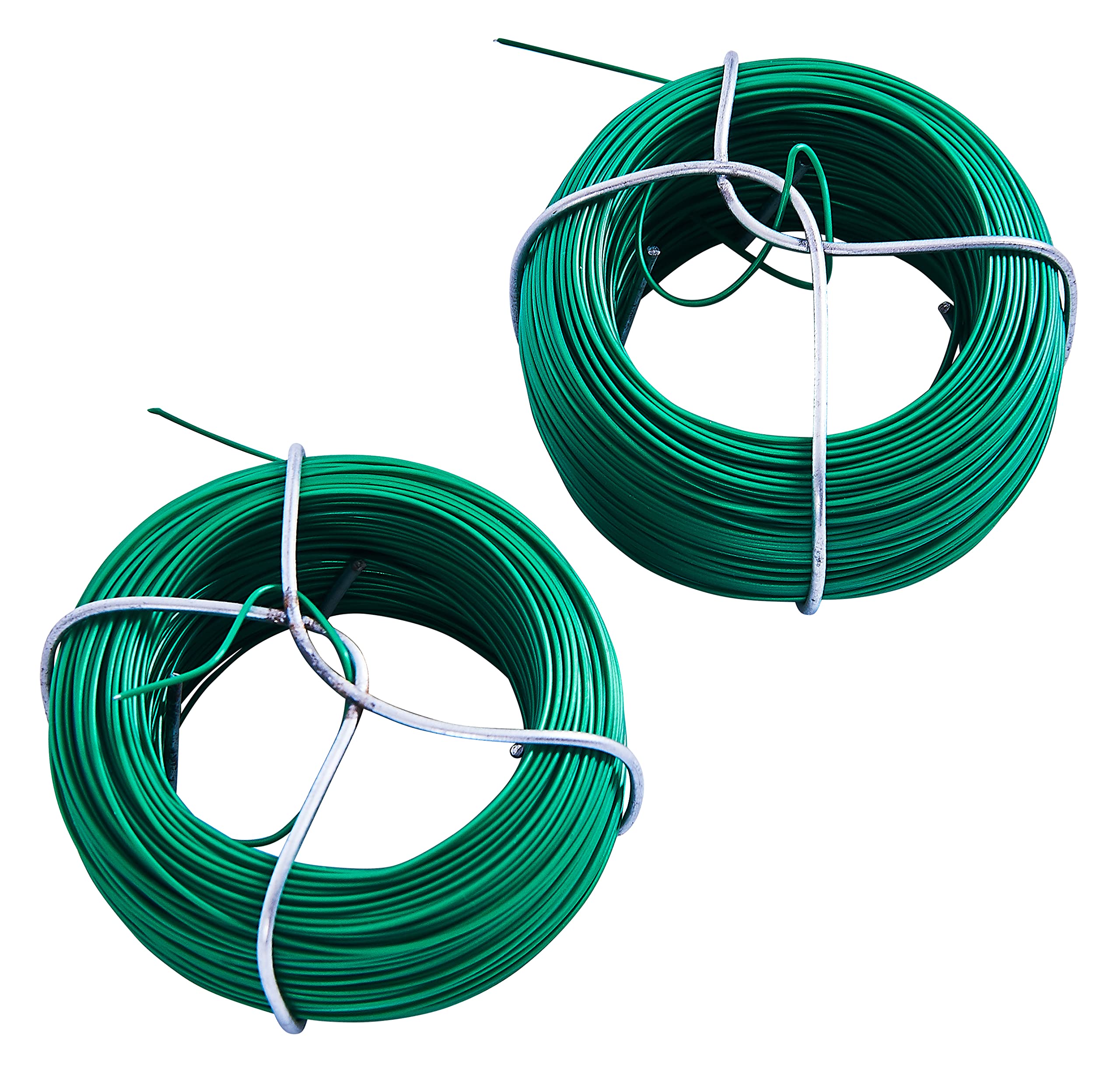 Amtech U4200 2 piece 50m plastic coated garden wire set