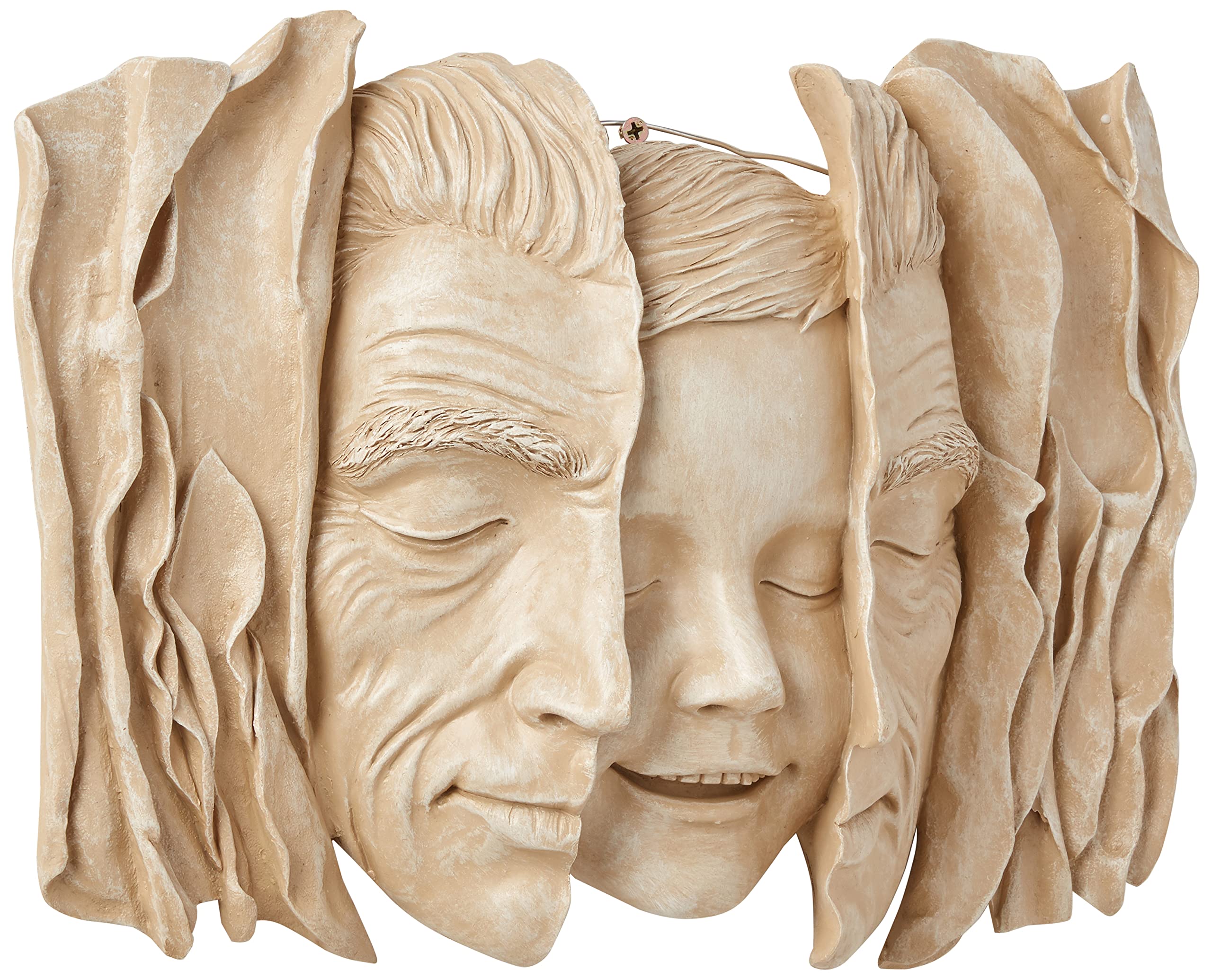 Design Toscano NG34490 Child at Heart Wall Sculpture, Ancient Ivory