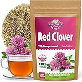 4 oz. Red Clover Tea Red Clover Herb Dried Blossom Flower Petals (Trifolium Pratense) - 113g Dried Cut Herb Bulk Herbal Tea Trebol Rojo