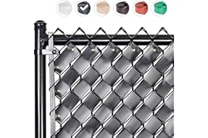 Fenpro Chain Link Fence Privacy Tape (Obsidian Black)