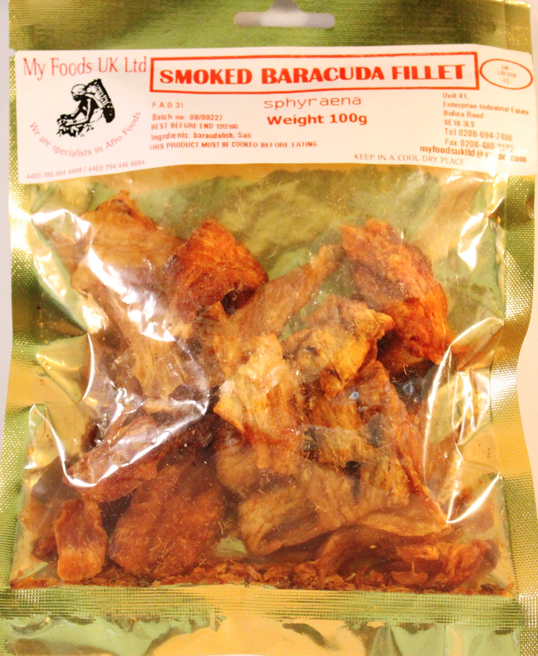 My Foods Smoked Baracuda Fillet 100g