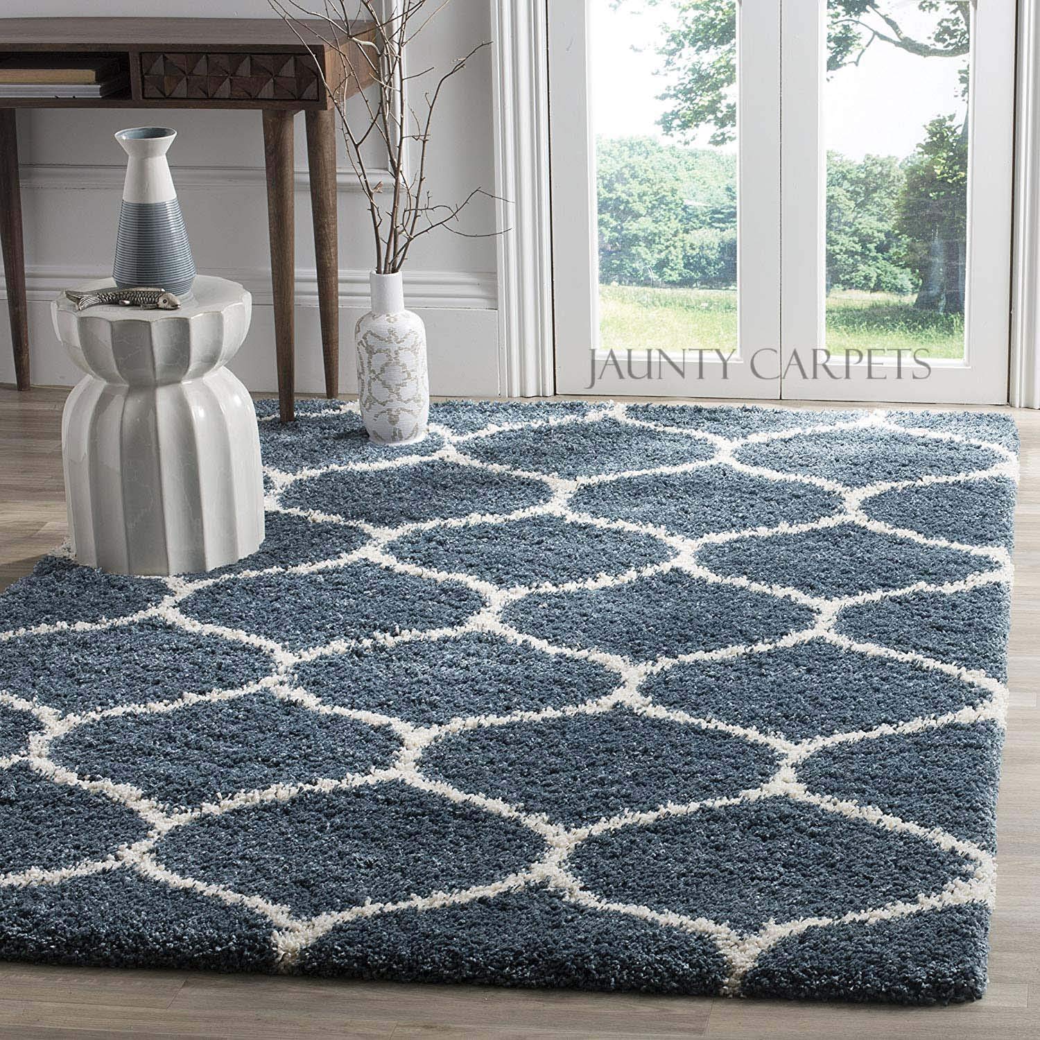 Buy JAUNTY CARPETS Super Soft Modern Shag Area Rugs Living Room Carpet