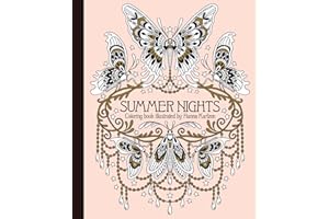 Summer Nights Coloring Book: Originally Published in Sweden as "Sommarnatt" (Hanna Karlzon)