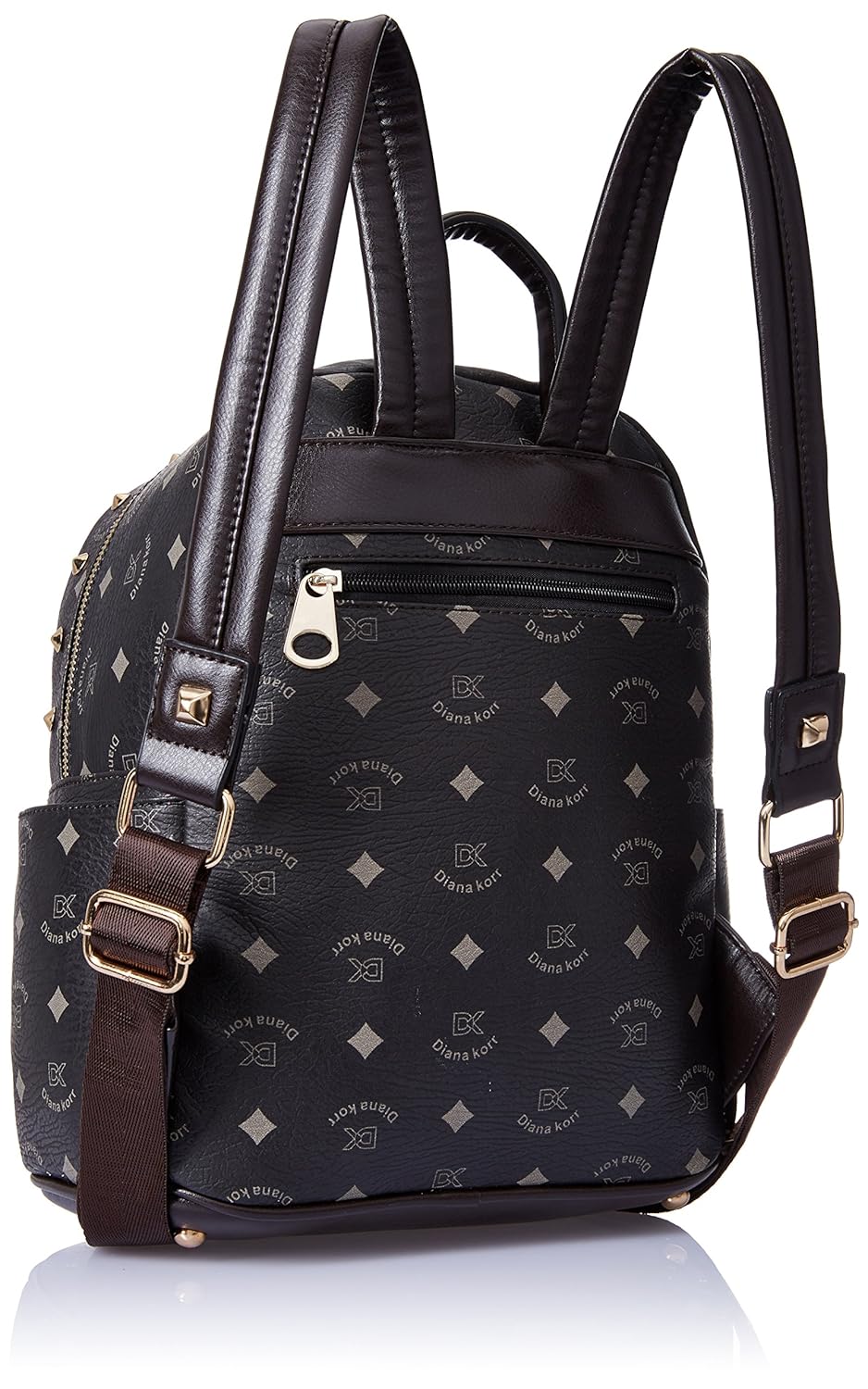 diana korr women's handbag (black) (dk62hblk)