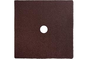 Enkosi Loofah Shower Mat with Drain Hole – Cushioned Anti-Slip Square Bath Mat for Showers, and Bathroom Floors – Textured PVC, Non Slip Safety Pad for Walk-in Stalls and Wet Areas (27x27 Brown)