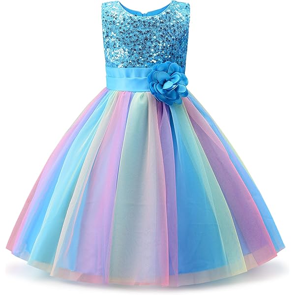 rainbow graduation dress Pink Tulle Sequins Long Prom Dress, A-Line Formal Graduation Dress US 2 / Pink