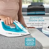 Swan SI16410N 2-in-1 Cord/Cordless Steam Press Iron 2800W Blue view 4