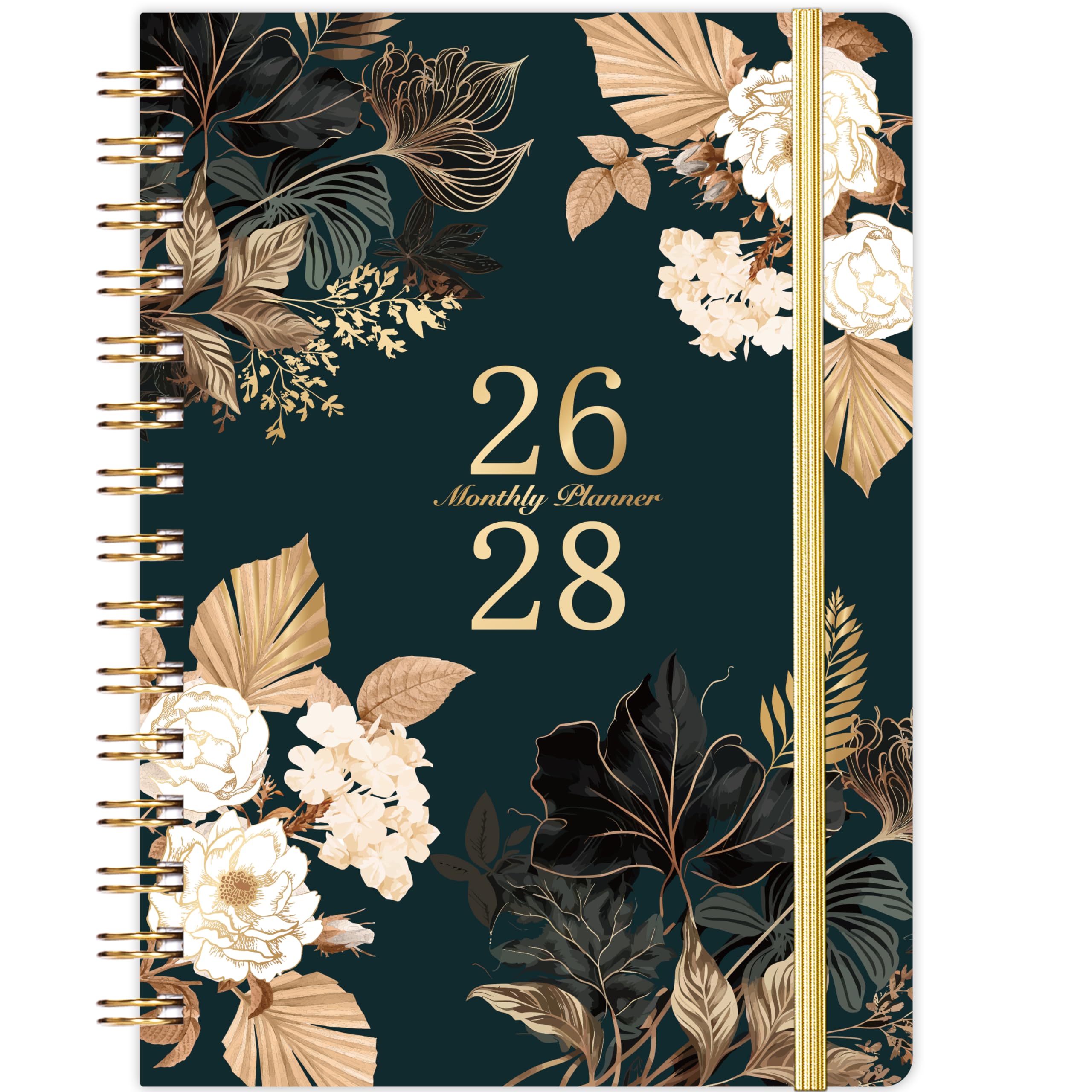 Photo 1 of 2026-2028 Monthly Planner/Calendar - 3 Year Monthly Planner 2026-2028, January 2026 - December 2028, 6.3" x8.4", 3 Year Calendar 2026-2027-2028 with Tabs, Hardcover, Inner Pocket