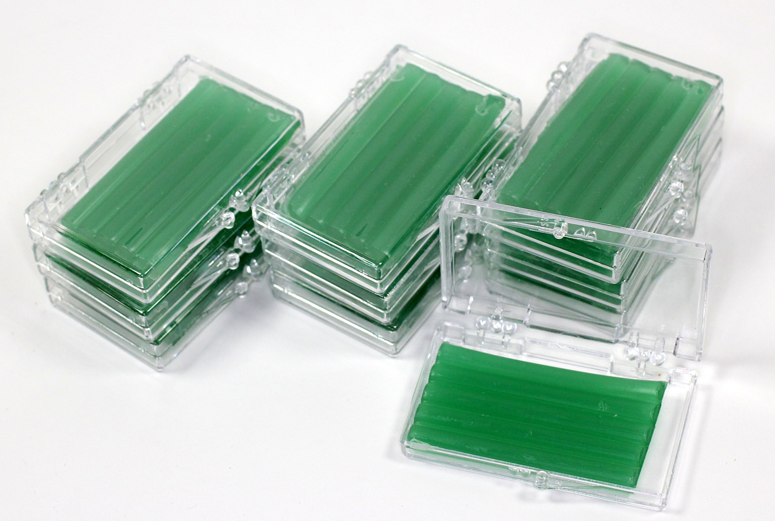 10 Pack DENTAL Orthodontic WAX BRACES Irritation GREEN LIME SCENTED Dental Relief