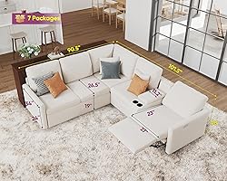 AMERLIFE Single Left Power Recliner, Reclining