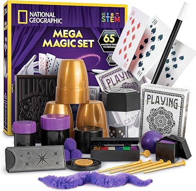 Blue Marble National Geographic Mega Magic Set 65 Tricks with Video