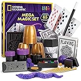 National Geographic Mega Magic Set - 65 Magic Tricks for Kids to Perform with Step-by-Step Video Instructions Provided by a P