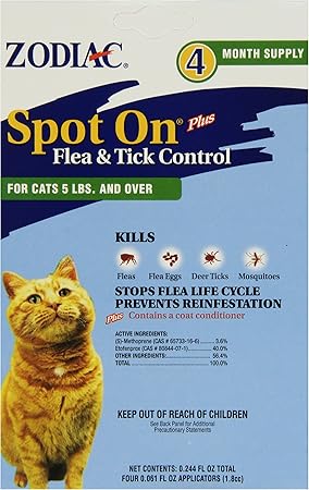 zodiac spot on flea and tick control