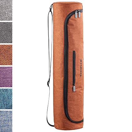 KeenFlex Bolsa de Esterilla de Yoga de Tela Ligera y cómoda ...