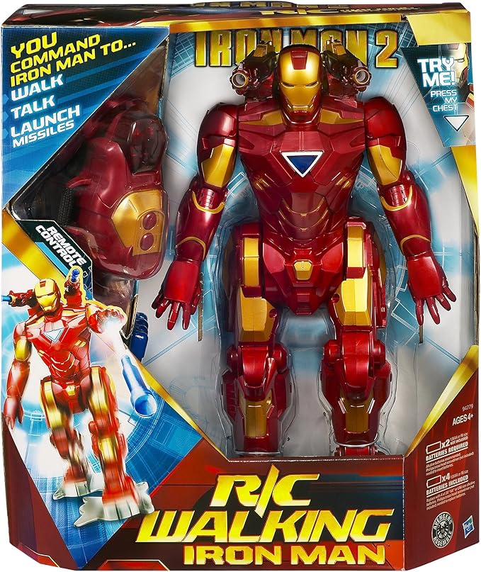 walking iron man toy