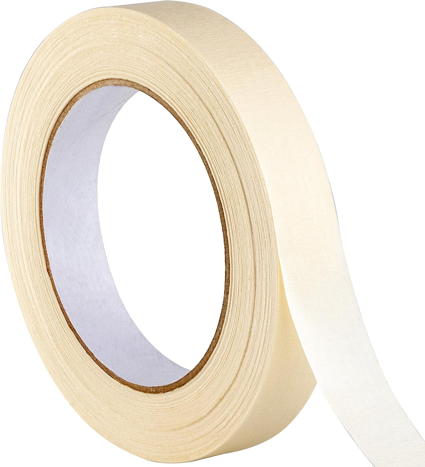 Nova Supply 3/4 in Pro-Grade Masking Tape. 60 Yard Roll 12 Pack = 720 Yards of Multi-Use, Easy Tear Tape. Great for Labeling, Painting, Packing and More. Adhesive Leaves No Residue. : Office Products