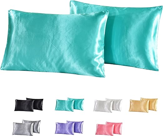 Amazon Com Warmgo Satin Silk Pillowcase For Hair Skin Protection