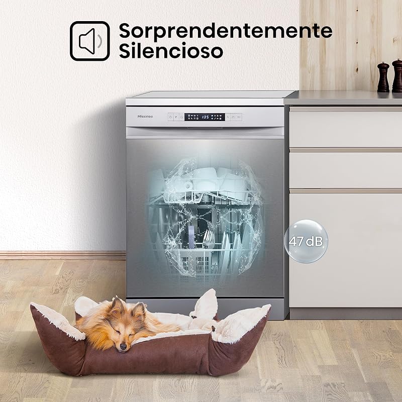 HS622E10X - Lavavajillas 60cm, Libre Instalación, 13 Serv.