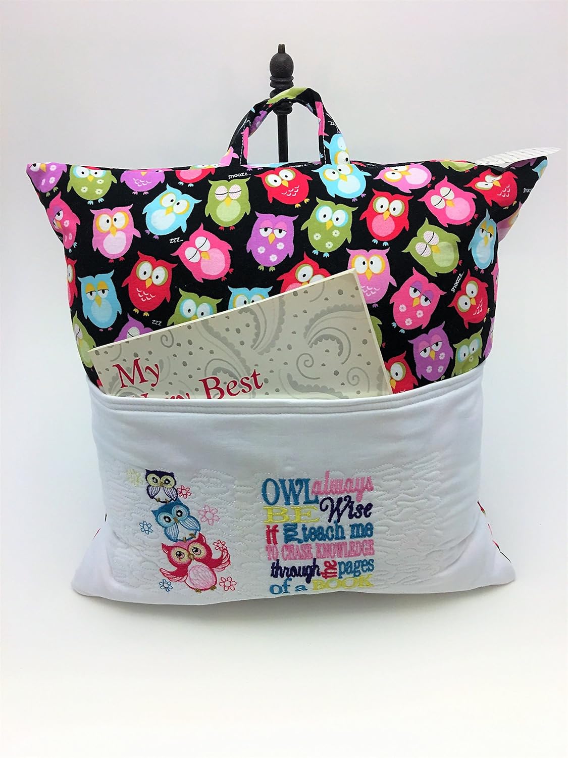 Amazon Com Book Reading Pillow Handmade