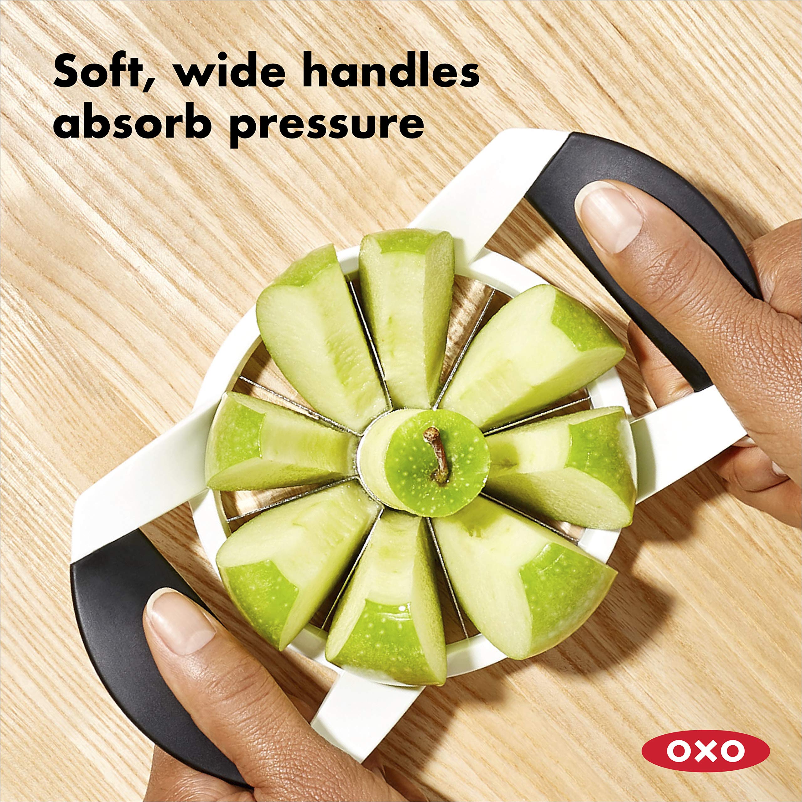 OXO Good Grips Apple Slicer, Corer and Divider,White Pricepulse