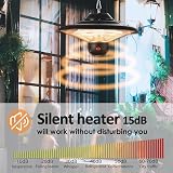 DONYER POWER Outdoor Heater 800W 1200W 2000W Halogen Remote Control Greenhouse view 5