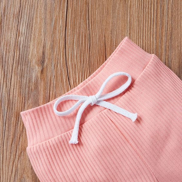 LEDY CHAMPSWIIN SUMMER NEWBORN BABY BOY GIRL CLOTHES SET RIBBED OUTFITS UNISEX INFANT SOLID SHORT SLEEVE TOPS SHORTS 2PCS