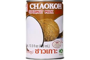 CHAOKOH TCC Chaokoh Coconut Milk, 13.5 Fluid Ounce (Pack of 12)