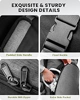 OutdoorMaster Padded Golf Travel Bag with Reinforced Wheels 900D Oxford view 7