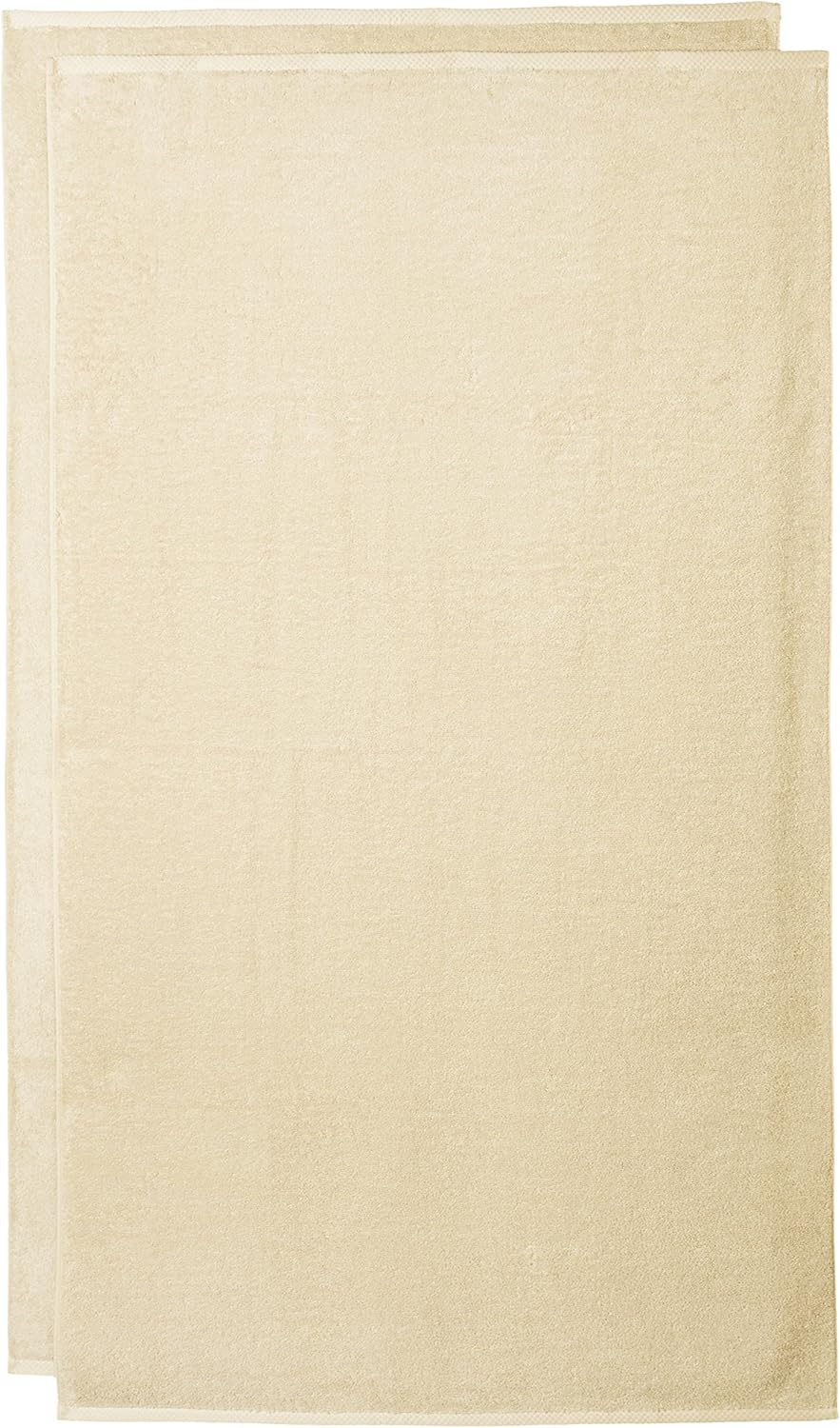 Basics Quick-Dry, Luxurious, Soft, 100% Cotton Towels, Linen - Set of 2 Bath Towels: Home & Kitchen