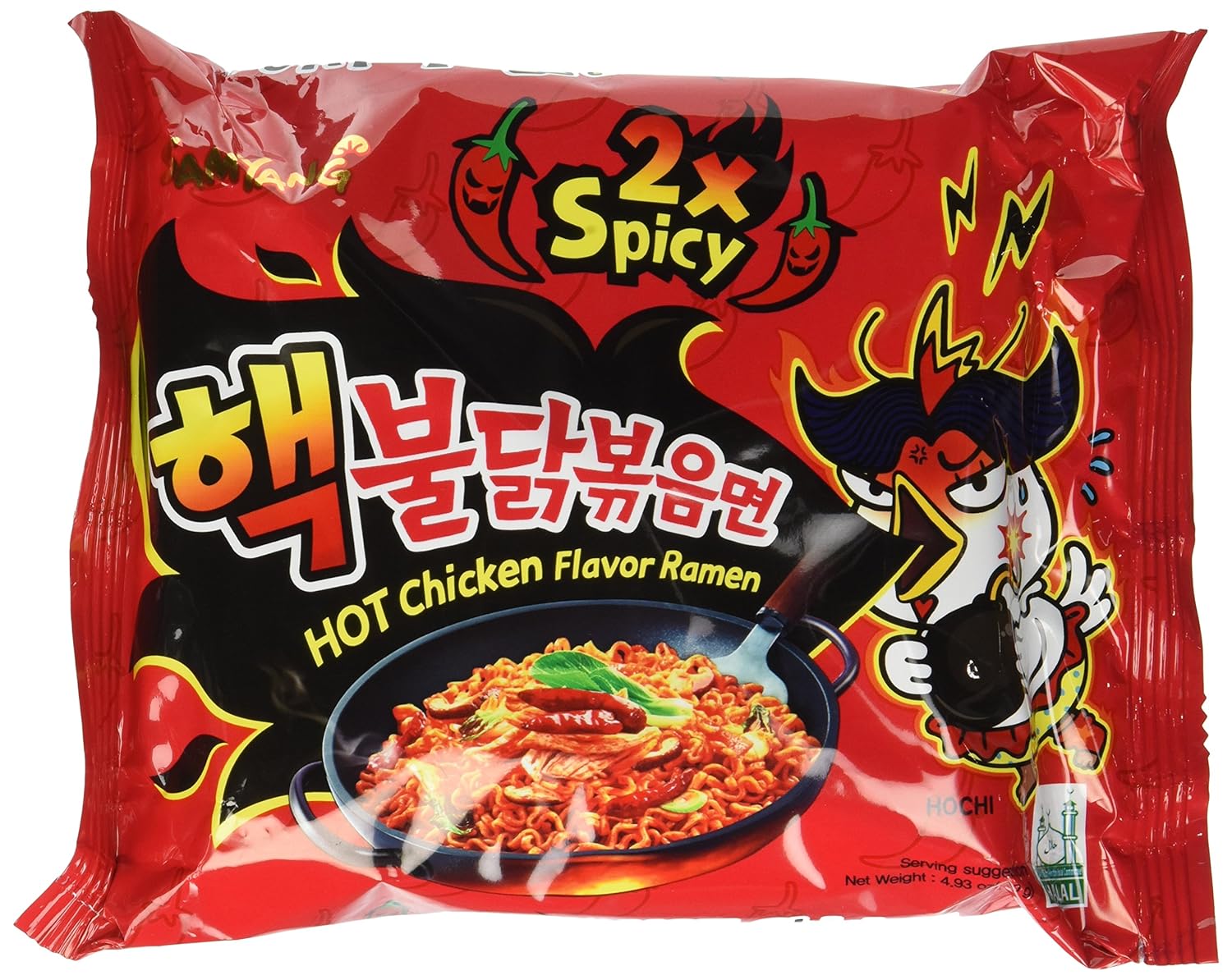 Samyang Hek Buldak Extra X2 Hot Spicy Roasted Chicken ...