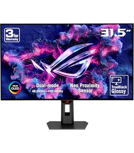 ASUS ROG Swift OLED PG27UCDM ― 27' 4K QD-OLED, 240Hz, 0.03ms (GTG