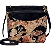 Danny K. Women's Tapestry Bag Shoulder Handbag, Sugaree Purse Handmade in the USA