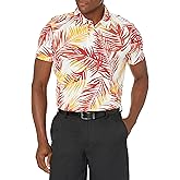 28 Palms Men's Standard-fit Hawaiian Performance Pique Polo Shirt