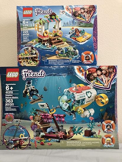 lego friends dolphins rescue mission 41378