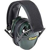 Caldwell E-MAX Electronic Hearing Protection with Low Profile, Adjustable, 23 NRR, For Range, Shooting, and Hunting
