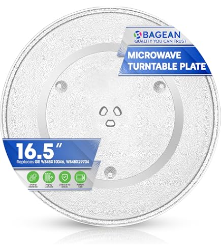 HQRP 15.75'' Glass Turntable Tray For Whirlpool Microwaves – Replaces 8205676, W11373838, W10818723